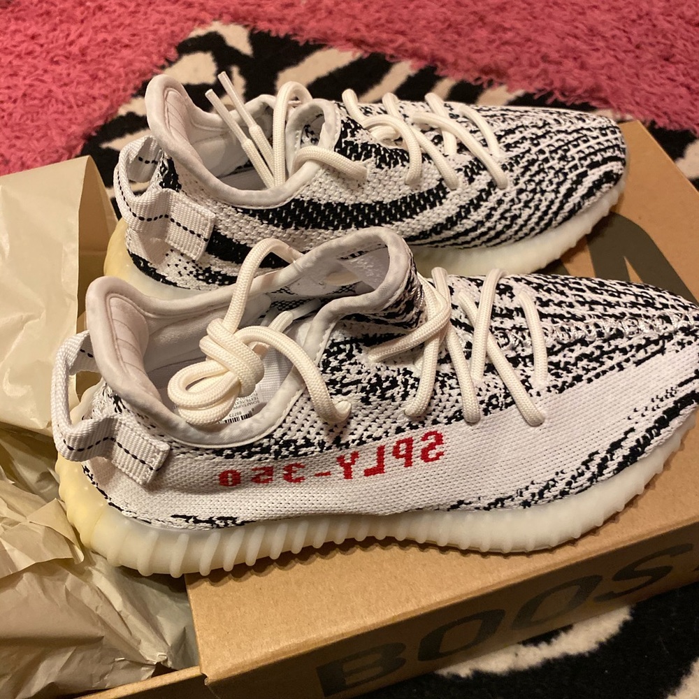Authentic Yeezy Zebra V2